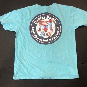 Party Pants star-spangled hammered T-shirt